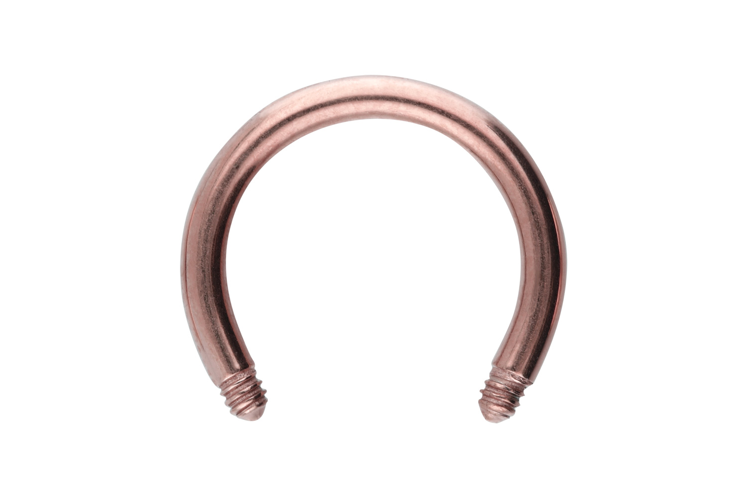 Titan Hufeisenring Piercing ohne Kugel